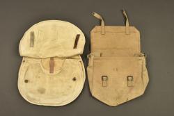 Sac à pain belge et musette Mills. Belgian bread bag and Mills haversack — miniature 3