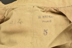 Tunique kaki de grenadier Belge. Belgian Grenadier khaki tunic — miniature 3