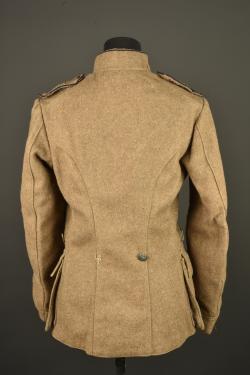 Tunique kaki de grenadier Belge. Belgian Grenadier khaki tunic — miniature 9