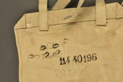 Equipements Mills belges havresac et bretelles. Belgian Mills equipment backpack and shoulder straps — miniature 2
