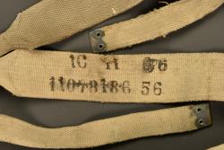 Equipements Mills belges havresac et bretelles. Belgian Mills equipment backpack and shoulder straps — miniature 5