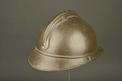 Casque Adrian belge reconditionné 1940. Belgian Adrian helmet reconditioned in 1940 — miniature 3