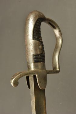 Sabre allemand Blucher de l'artillerie de la Garde. German Blücher sabre of the Guard Artillery — miniature 2