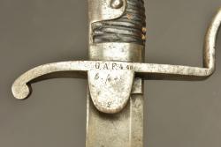Sabre allemand Blucher de l'artillerie de la Garde. German Blücher sabre of the Guard Artillery — miniature 4