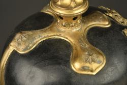 Casque à pointe d'officier bavarois. Bavarian officer’s pickelhaube — miniature 10