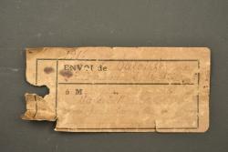 Baïonnette S98 nA du 13 JR Bavarois avec étiquette de prise à Laneuville. German S98 nA bayonet of the Bavarian 13th Infantry Regiment with capture tag from Laneuville — miniature 2