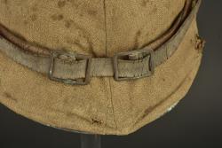 Casque à pointe bavarois avec son couvre casque retrouvés à Farbus. Bavarian pickelhaube with its helmet cover recovered at Farbus — miniature 9