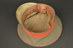 Schirmmutze feldgrau M1910 d'officier prussien. Model 1910 feldgrau visor cap of a Prussian officer — miniature 4