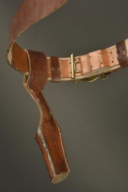 Très bel ensemble Feldbinde et porte poignard d'officier prussien dans sa boite. Fine set comprising Prussian officer’s Feldbinde and dagger hanger in its original box — miniature 4