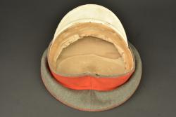Casquette feldgrau d'officier de réserve d'infanterie de Saxe. Feldgrau visor cap of a Saxon Reserve Infantry officer — miniature 5