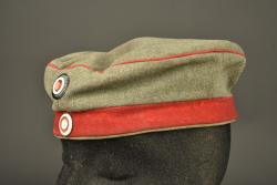 Mutze feldgrau d'un soldat hessois du JR118 avec sa photo. Feldgrau visor cap of a Hessian soldier from Infantry Regiment 118 with his photograph — miniature 4