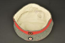 Mutze M1907 feldgrau du Wurttemberg. Model 1907 feldgrau visor cap of Württemberg — miniature 3