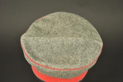 Mutze M1907 feldgrau du Wurttemberg. Model 1907 feldgrau visor cap of Württemberg — miniature 5