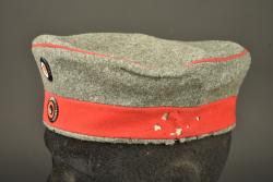 Mutze M1907 feldgrau du Wurttemberg. Model 1907 feldgrau visor cap of Württemberg — miniature 7
