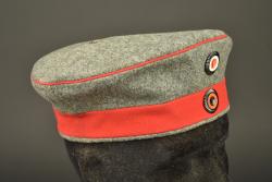 Mutze M1907 feldgrau du Wurttemberg. Model 1907 feldgrau visor cap of Württemberg — miniature 8