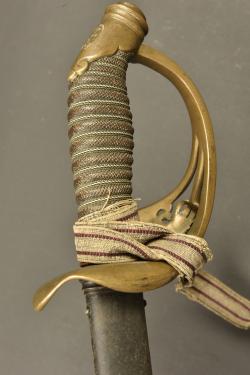Sabre d'officier d'infanterie du Wurttemberg. Württemberg infantry officer’s sabre — miniature 6