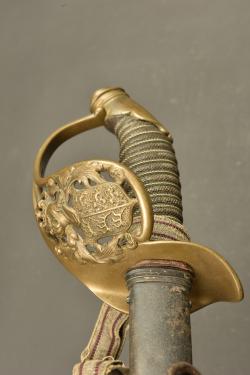 Sabre d'officier d'infanterie du Wurttemberg. Württemberg infantry officer’s sabre — miniature 8