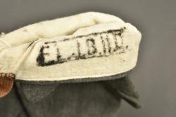 Paire de moufles allemandes régimentées. Pair of regimentally marked German mittens — miniature 3