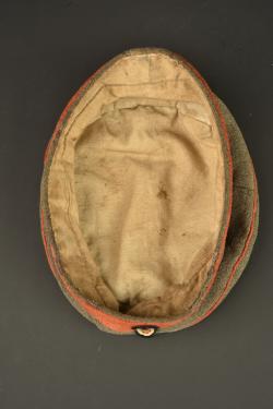 Mutze M1907 feldgrau d'infanterie prussienne. Model 1907 feldgrau visor cap of Prussian infantry — miniature 2