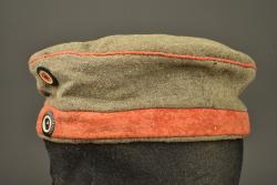 Mutze M1907 feldgrau d'infanterie prussienne. Model 1907 feldgrau visor cap of Prussian infantry — miniature 6