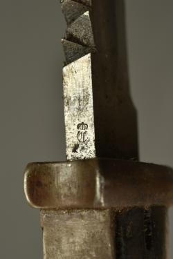Baïonnette 84-98 dents de scie. German 84/98 sawback bayonet — miniature 2
