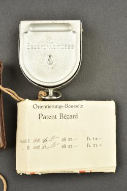 Boussole allemande d'infanterie Bezard Armeemodell I. German infantry compass Bezard Armeemodell I — miniature 2