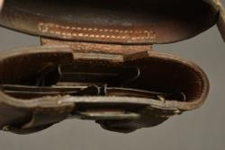 Lot de 2 cartouchière allemande 1887-88 pour troupes techniques. Lot of two German Model 1887 88 ammunition pouches for technical troops — miniature 4