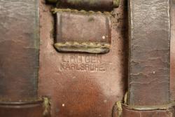 Lot de 2 cartouchière allemande 1887-88 pour troupes techniques. Lot of two German Model 1887 88 ammunition pouches for technical troops — miniature 6