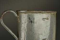 Gamelle, quart et couverts allemands. German mess tin, drinking cup and cutlery set — miniature 5