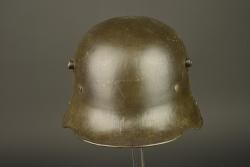 Casque allemand M1916 feldgrau du Württemberg. Württemberg feldgrau German Model 1916 helmet — miniature 1