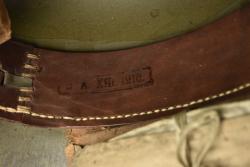 Casque allemand M1916 feldgrau du Württemberg. Württemberg feldgrau German Model 1916 helmet — miniature 3