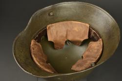 Casque allemand M1916 feldgrau du Württemberg. Württemberg feldgrau German Model 1916 helmet — miniature 5