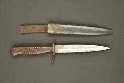 Poignard de combat allemand régimenté 103R saxon. Regimentally marked German combat knife of Saxon Infantry Regiment 103 — miniature 4