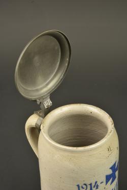 Chope en grès Kronprinz Rupprecht von Bayern 1917. Stoneware stein Kronprinz Rupprecht von Bayern 1917 — miniature 3