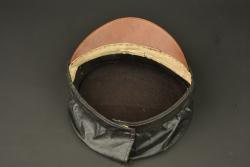 Casquette de Landsturm prussien en toile cirée. Prussian Landsturm visor cap in oilcloth — miniature 4