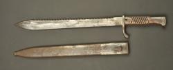 Baïonnette allemande 98-05 dents de scie. German 98/05 sawback bayonet — miniature 1