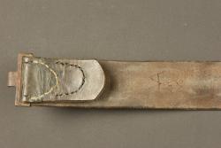Ceinturon Württemberg M1915 avec boucle Prusse et porte baïonnette. Württemberg Model 1915 belt with Prussian buckle and bayonet frog — miniature 3