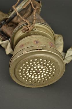 Masque anti gaz allemand Lederschutzmaske 1917. German Lederschutzmaske 1917 gas mask — miniature 4