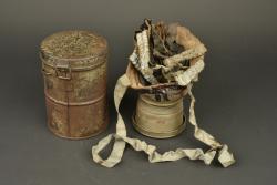 Masque anti gaz allemand Lederschutzmaske 1917. German Lederschutzmaske 1917 gas mask — miniature 7
