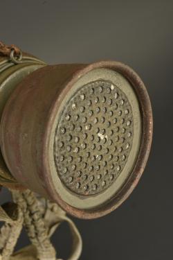 Masque anti gaz allemand Lederschutzmaske 1917. German Lederschutzmaske 1917 gas mask — miniature 4