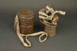 Masque anti gaz allemand Lederschutzmaske 1917. German Lederschutzmaske 1917 gas mask — miniature 7