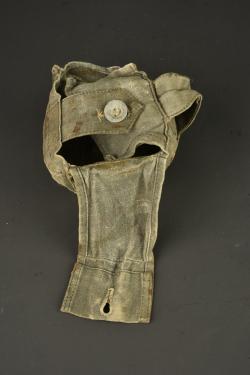 Pochette en toile pour cartouche anti-gaz de rechange. Canvas pouch for spare anti gas filter canister — miniature 4
