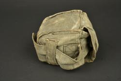 Pochette en toile pour cartouche anti-gaz de rechange. Canvas pouch for spare anti gas filter canister — miniature 5