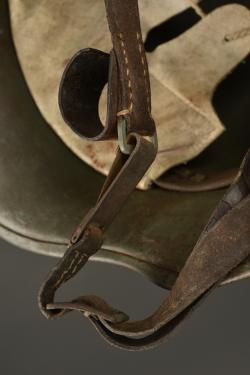 Casque allemand Stahlhelm M1918. German Model 1918 Stahlhelm helmet — miniature 4