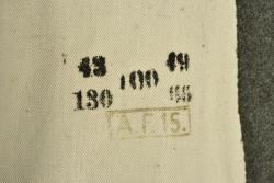 Capote allemande feldgrau M1915 d'un artilleur bavarois. German feldgrau Model 1915 greatcoat of a Bavarian artilleryman. — miniature 2