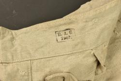 Veste et pantalon de travail du Garde Feld Artillerie Regiment Nr 1. Work jacket and trousers of the Guard Field Artillery Regiment No. 1. — miniature 3
