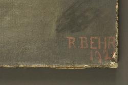 Huile sur toile d'un sous-officier pilote bavarois. Oil painting on canvas of a Bavarian pilot NCO. — miniature 3