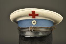 Casquette de sous-officier Sanitaire bavarois. Bavarian medical NCO visor cap. — miniature 1