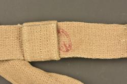 Sangle de mitrailleur MG08 ersatz en ortie. Ersatz MG08 machine gunner’s sling made of nettle fiber. — miniature 3