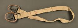 Sangle de mitrailleur MG08 ersatz en ortie. Ersatz MG08 machine gunner’s sling made of nettle fiber. — miniature 4